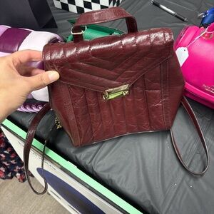Michael Kors Burgundy Backpack